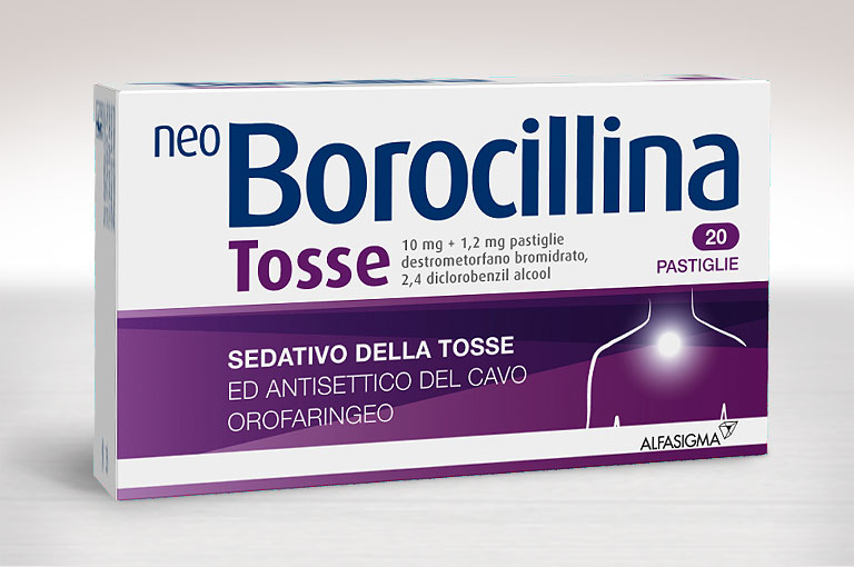 studio Rose color Enroll NeoBorocillina Tosse - Neoborocillina