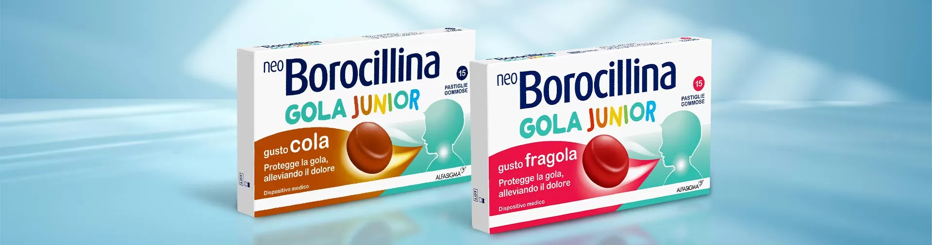 Per il mal di gola dei bambini